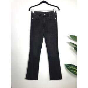 AllSaints Ciara Highwaist Bootcut Jeans Charcoal Gray Women 26 / 2